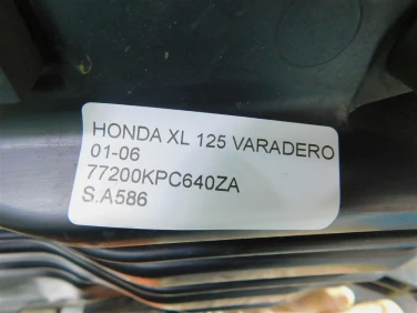 Siedzenie kanapa fotel honda xl 125 varadero 01-06 77200kpc640za
