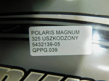 Plastik przÓd owiewka polaris magnum 325 uszkodzony 5432139-05