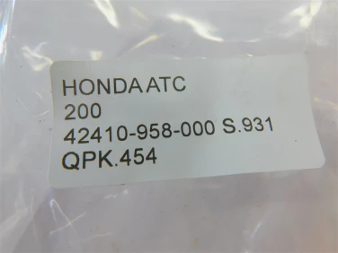 Piasta koŁa honda atc 200 42410-958-000