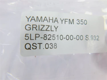 Stacyjka kluczyk yamaha yfm 350 grizzly 5lp-82510-00-00