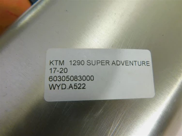 Wydech koŃcowy tŁumik ktm 1290 super adventure 17-20 60305083000