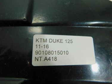 Nadkole bŁotnik tyŁ plastik ktm duke 125 11-16 90108015010