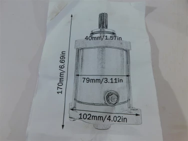 Rozrusznik elektryczny arctic cat 400 500 650 trv 0825-001
