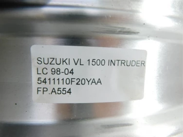 Felga koŁo przÓd suzuki vl 1500 intruder lc 98-04 5411110f20yaa