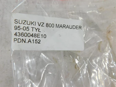 PodnÓŻek stopka suzuki vz 800 marauder 95-05 tyŁ 4360048e10