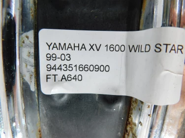 Felga koŁo tyŁ yamaha xv 1600 wild star 99-03 944351660900