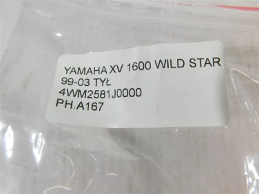 PrzewÓd hamulec wĄŻ yamaha xv 1600 wild star 99-03 tyŁ 4wm2581j0000