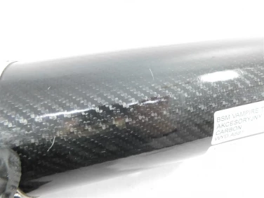 Wydech koŃcowy tŁumik bsm vampire tuning akcesoryjny carbon 