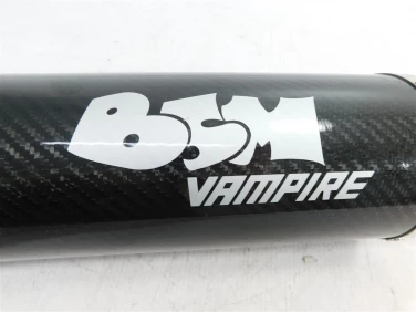 Wydech koŃcowy tŁumik bsm vampire tuning akcesoryjny carbon 