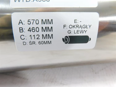 Wydech koŃcowy tŁumik bsm future tuning akcesoryjny 1028