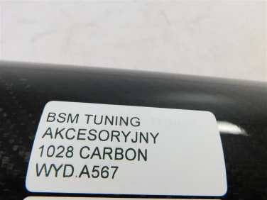 Wydech koŃcowy tŁumik bsm tuning uning akcesoryjny 1028