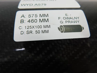 Wydech koŃcowy tŁumik bsm vampire tuning akcesoryjny