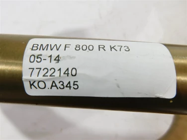 Kolanko kolektor wydech bmw f 800 r k73 05-14 7722140