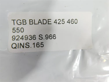 Instalacja wiĄzka tgb blade 425 460 550 924936