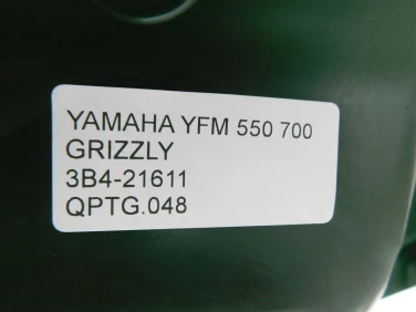 Plastik tyŁ owiewka yamaha yfm 550 700 grizzly 3b4-21611