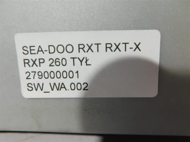 Wahacz sea-doo rxt rxt-x rxp 260 tyŁ 279000001