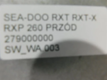 Wahacz sea-doo rxt rxt-x rxp 260 przÓd 279000000