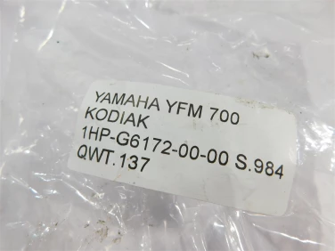 WaŁ napĘdowy tyŁ yamaha yfm 700 kodiak 1hp-g6172-00-00