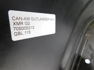 BŁotnik nadkole plastik can-am outlander max xmr g2 705005213