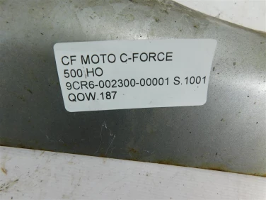 OsŁona tŁumika wydechu cf moto c-force 500 ho 9cr6-002300-00001