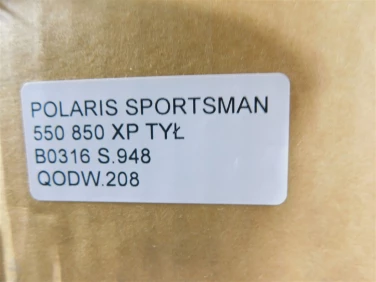 OsŁona wahacz wahaczy polaris sportsman 550 850 xp tyŁ b0316