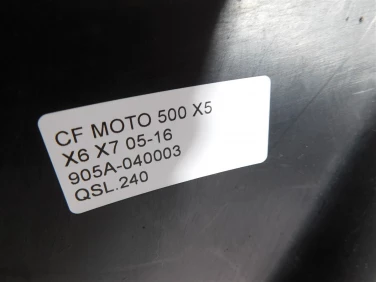 StopieŃ podnÓŻek lewy cf moto 500 x5 x6 x7 05-16 905a-040003
