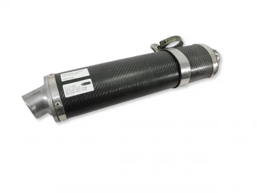 WYDECH KOŃCOWY TŁUMIK HARPOON CARBON AKCESORYJNY CARBON AKCESORYJNY WYD.A589 DŁ. 540 MM OWAL 13X10CM ŚR. RURY WEW. 50MM ŚR. RURY ZEW. 60MM