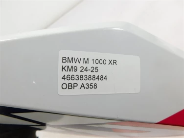 Owiewka bok boczna prawa bmw m 1000 xr km9 24-25 46638388484
