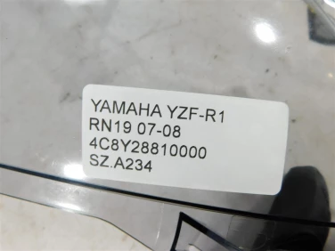 Szyba owiewka przÓd yamaha yzf-r1 rn19 07-08 4c8y28810000