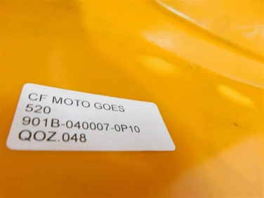 OsŁona zbiornika cf moto goes 520 901b-040007-0p10