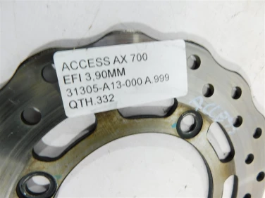 Tarcza hamulec access ax 700 efi 3,90mm 31305-a13-000