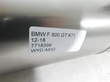 Wydech koŃcowy tŁumik bmw f 800 gt k71 12-18 7718396