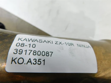 Kolanko kolektor wydech kawasaki zx-10r ninja 08-10 391780087