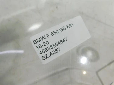 Szyba owiewka przÓd bmw f 850 gs k81 16-20 46638564647