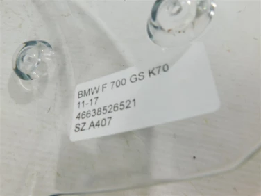 Szyba owiewka przÓd bmw f 700 gs k70 11-17 46638526521
