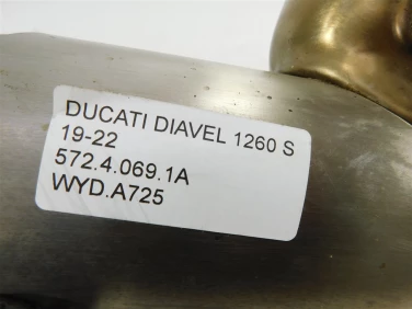 Wydech koŃcowy tŁumik ducati diavel 1260 s 19-22 572.4.069.1a