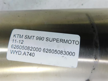 Wydech koŃcowy tŁumik ktm smt 990 supermoto 11-12 62605082000 62605083000