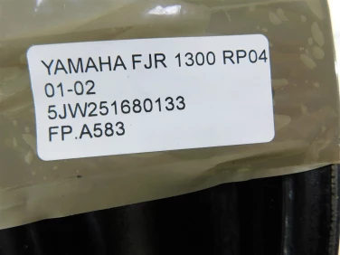 Felga koŁo przÓd yamaha fjr 1300 rp04 01-02 5jw251680133