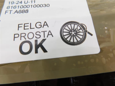 Felga koŁo tyŁ ktm 1290 super duke gt 19-24 u-11 6161000100030