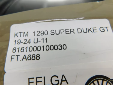 Felga koŁo tyŁ ktm 1290 super duke gt 19-24 u-11 6161000100030