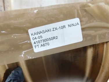 Felga koŁo tyŁ kawasaki zx-10r ninja 04-05 410730050r2