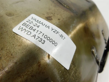 Wydech koŃcowy tŁumik yamaha yzf-r7 22-24 beb417100000