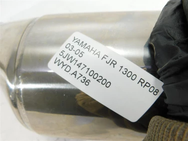 Wydech koŃcowy tŁumik yamaha fjr 1300 rp08 03-05 5jw147100200