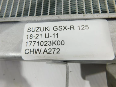 ChŁodnica wody przÓd suzuki gsx-r 125 18-21 u-11 1771023k00