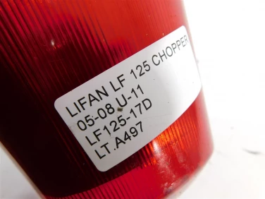 Lampa tyŁ tylna lifan lf 125 chopper 05-08 u-11 lf125-17d