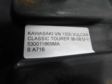 Siedzenie kanapa fotel kawasaki vn 1500 vulcan classic tourer 96-08 u-11 530011869ma