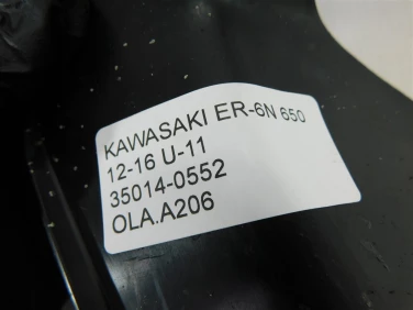 OsŁona ŁaŃcucha ŁaŃcuch kawasaki er-6n 650 12-16 u-11 35014-0552