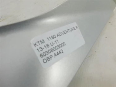 Owiewka bok boczna prawa ktm 1190 adventure r 13-16 u-11 60308003000