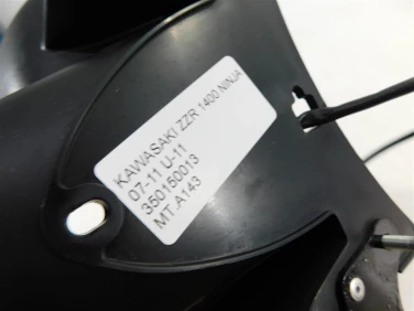 Mocowanie tablicy bŁotnik kawasaki zzr 1400 ninja 07-11 u-11 350150013