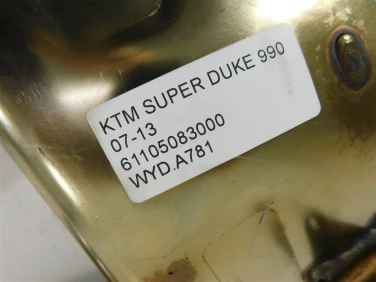 Wydech koŃcowy tŁumik ktm super duke 990 07-13 61105083000